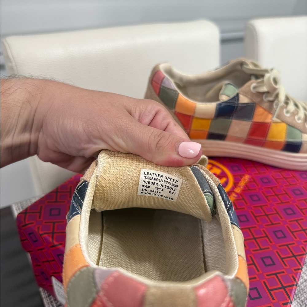 Tory Burch Multicolor Patchwork Sneakers - image 5